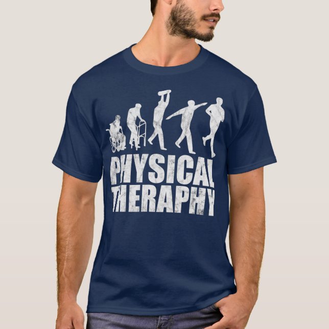 Camiseta Evolución Del Terapia Física _10 (Anverso)