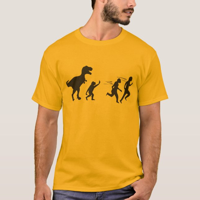 Camiseta Evolución del tipo T (Anverso)