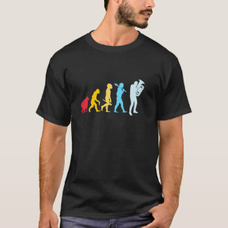 Camiseta Evolución del Tuba Tocador Tuba Divertida para Hom