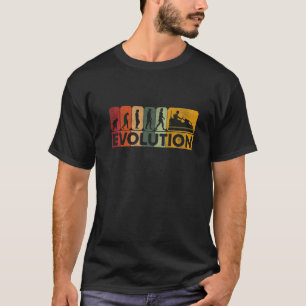 Camiseta Evolución del viaje en coche de boxeo en kirmes