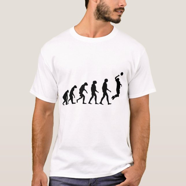 Camiseta Evolución del voleibol (Anverso)