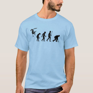 Camiseta Evolución divertida de los cuencos del césped