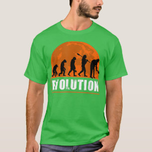 Camiseta Evolución divertida de los granjeros humanos477