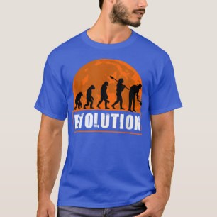 Camiseta Evolución divertida de los granjeros humanos 472