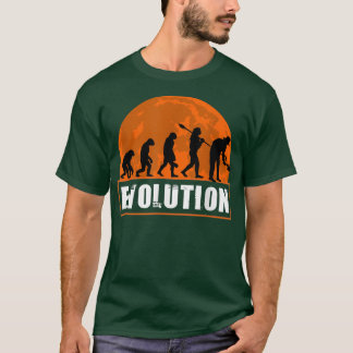 Camiseta Evolución divertida de los granjeros humanos 476