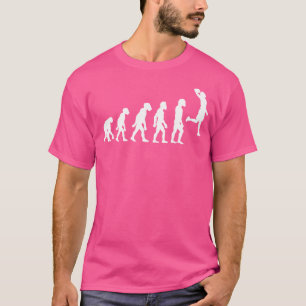 Camiseta Evolución Divertida del Jugador de Baloncesto Huma