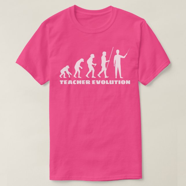 Camiseta Evolución docente (Diseño del anverso)