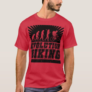 Camiseta Evolución en bicicleta