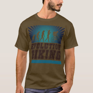 Camiseta Evolución en bicicleta 1