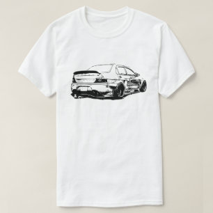 Camiseta Evolución Evo de Mitsubishi nueve imageMitsubis