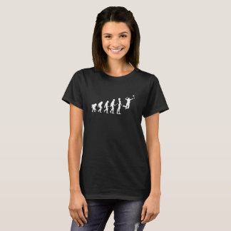Camiseta Evolución femenina de voleibol