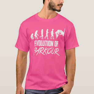 Camiseta Evolución Femenina del Parkour