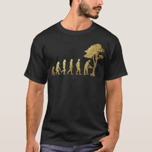 Camiseta Evolución forestal Lumberjack Arborist Woodwork