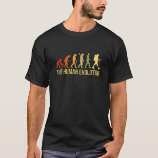 Camiseta Evolución Gráfica Senderismo Exterior Naturaleza T