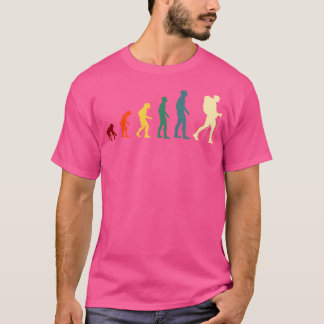 Camiseta Evolución Hombres Senderismo Humor Senderismo Gift