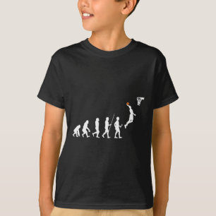 Camiseta Evolución humana Bysketbyll