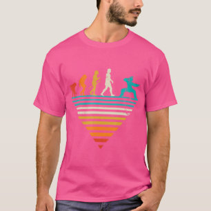 Camiseta Evolución humana - Luchador Kung Fu