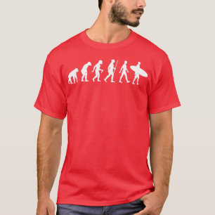 Camiseta Evolución humana Surf Biología evolutiva Homo sap