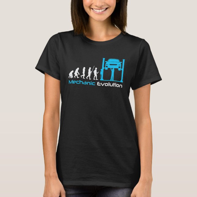 Camiseta Evolución mecánica (Anverso)