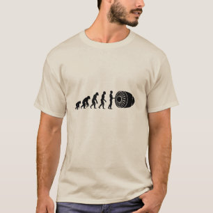 Camiseta Evolución mecánica de la aviación