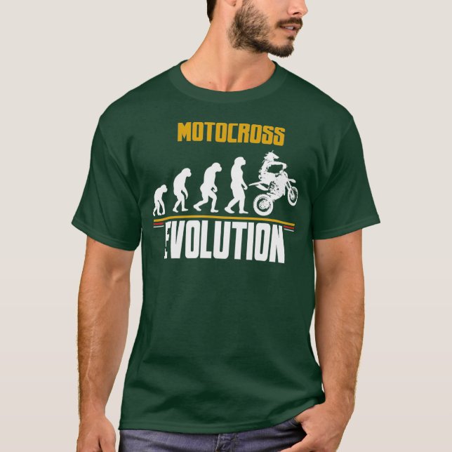 Camiseta Evolución Motocross (Anverso)