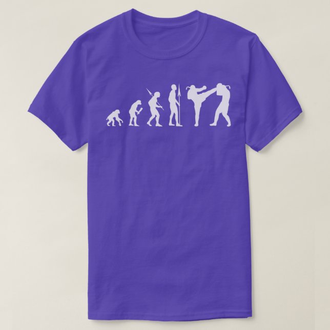 Camiseta Evolución Muai Thai (Diseño del anverso)