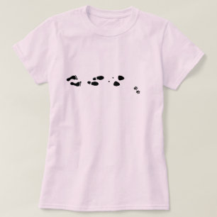 Camiseta Evolución Mujeres con Perros Gatos Primer Vidrio F