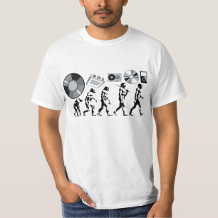 Camiseta Evolución musical