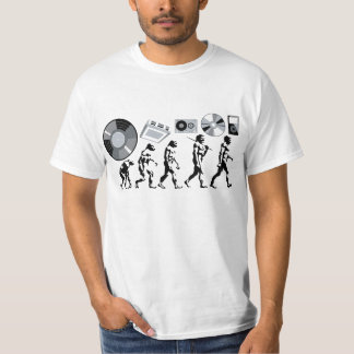 Camiseta Evolución musical