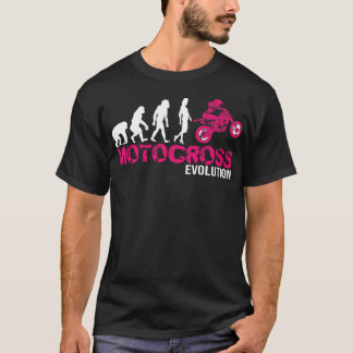 Camiseta Evolución perfecta de un regalo de Motocross 1