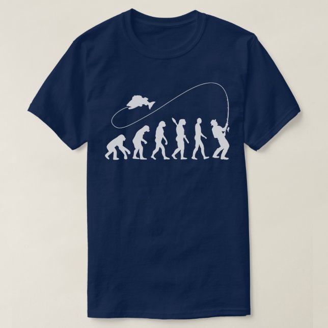 Camiseta Evolución pesquera 2 (Diseño del anverso)