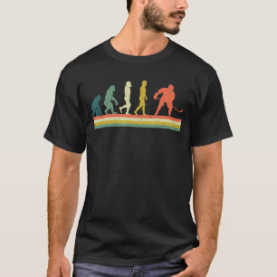 Camiseta Evolución Retro De Hockey Sobre Hielo Para Jugador