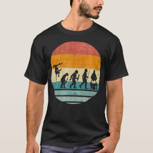 Camiseta Evolución Retro Vintage De Djembe Player Drummer S