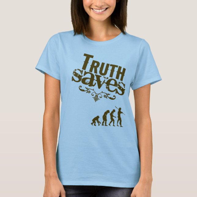 Camiseta Evolución (señoras) (Anverso)