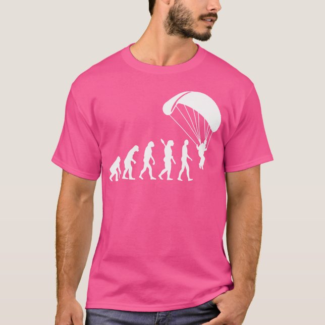 Camiseta Evolución Skydiving (Anverso)