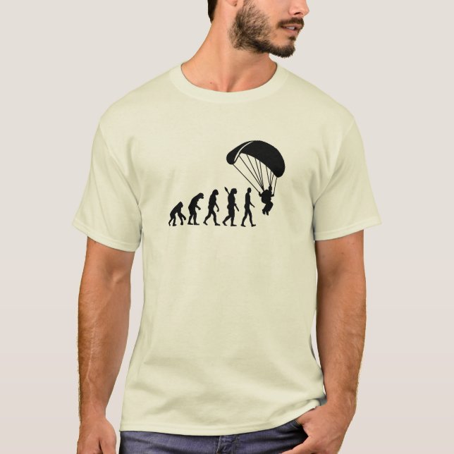 Camiseta Evolución Skydiving (Anverso)