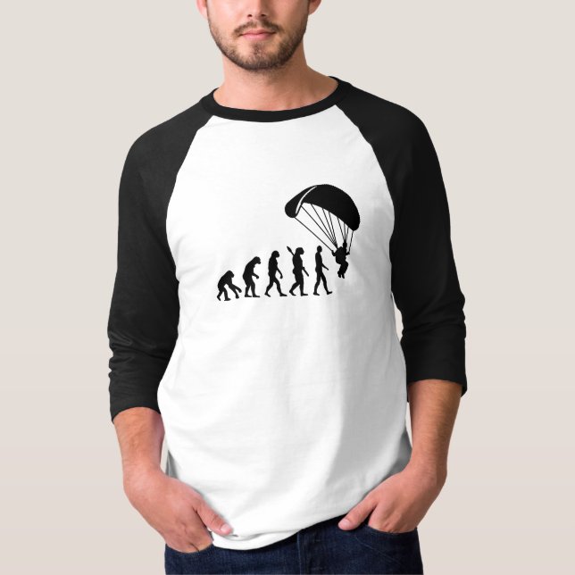 Camiseta Evolución Skydiving (Anverso)