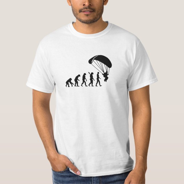 Camiseta Evolución Skydiving (Anverso)