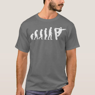 Camiseta Evolución Snowboarder Snowboard Snowboard
