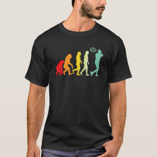 Camiseta Evolución Squash Jugador Ball Deportes Tenis Cubie