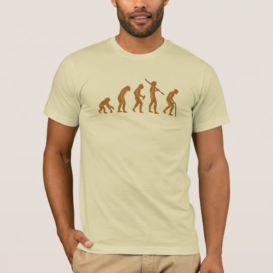Camiseta Evolución T para hombre del bastón