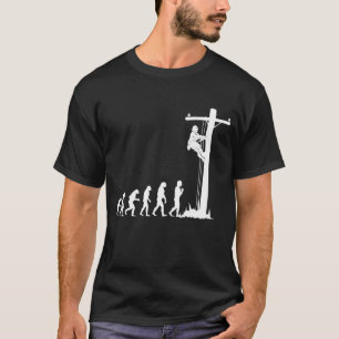 Camiseta Evolución Única De Guay Del Regalo Electricista De