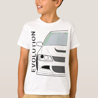 Camiseta Evolución VIII Evo 8 JDM Classic AWD Turbo Rally L