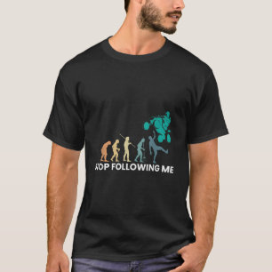 Camiseta Evolución Vintage Ciclista De Bicicleta De Cuatro
