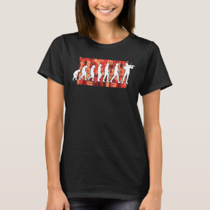 Camiseta Evolución violinista Instrumento musical Vio gráfi