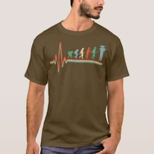 Camiseta Evolución violinista latido cardíaco
