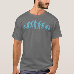 Camiseta Evolution Ape To Geek Classic TShirt