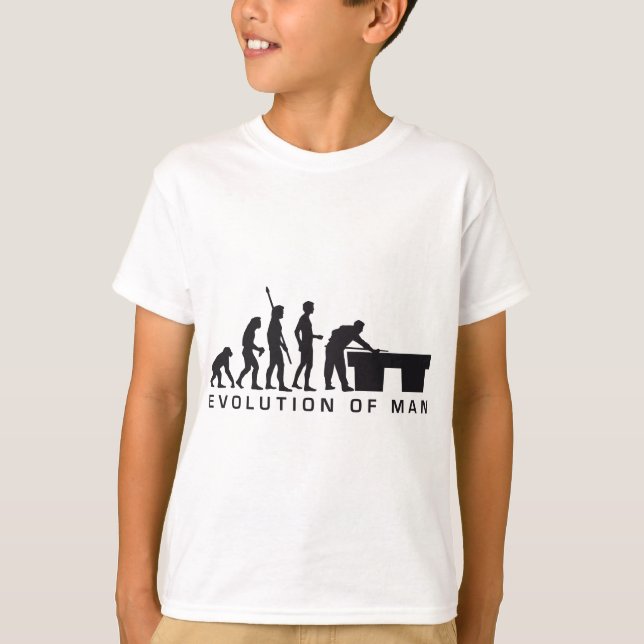 Camiseta evolution billard (Anverso)