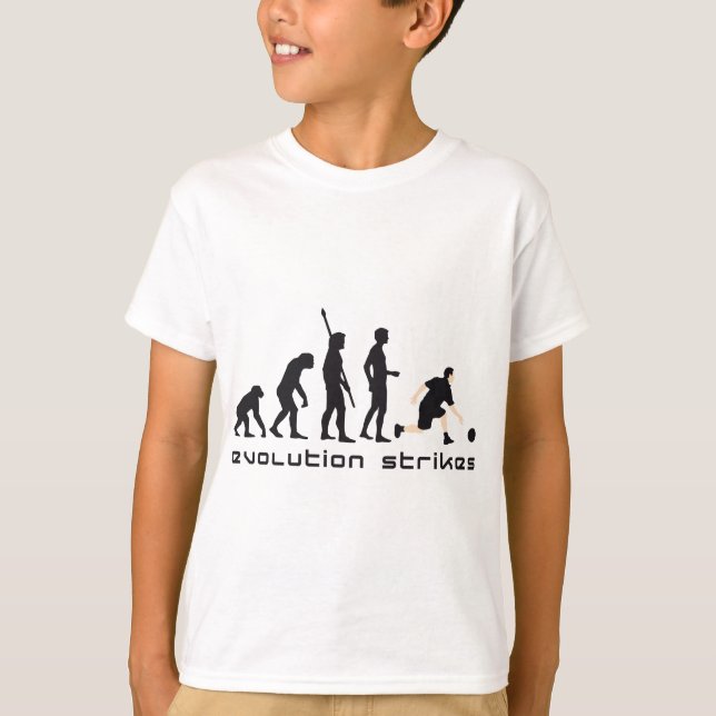 Camiseta evolution bowling (Anverso)