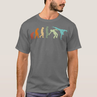 Camiseta EVOLUTION Capoeira Martial Arts Brazil Fight Art D